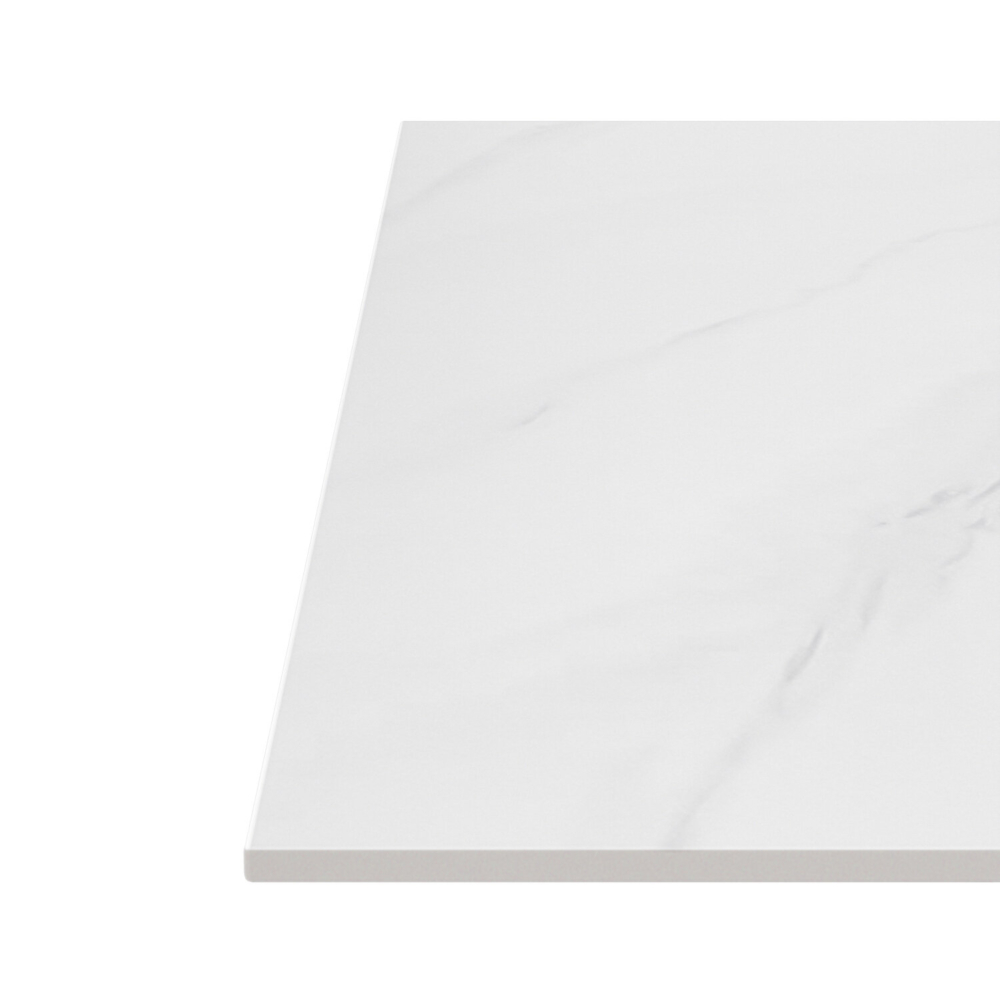 Mesa baja fija SAMIRA blanco/blanco - Imagen 2