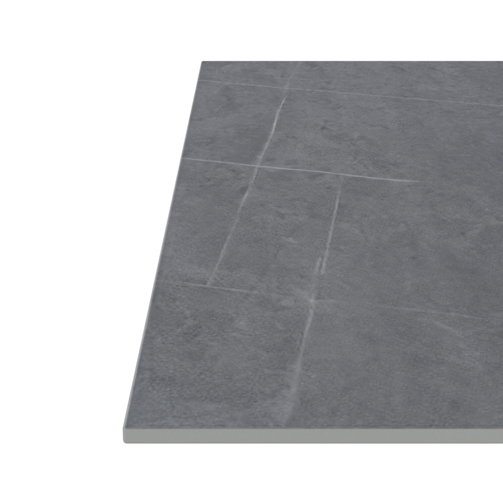 Mesa baja fija SAMIRA gris/blanco - Imagen 2