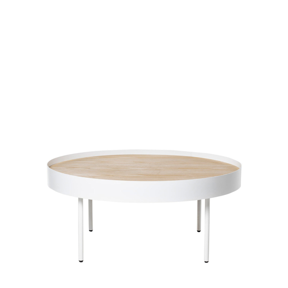 Mesa centro BILL roble/blanco - Imagen 3