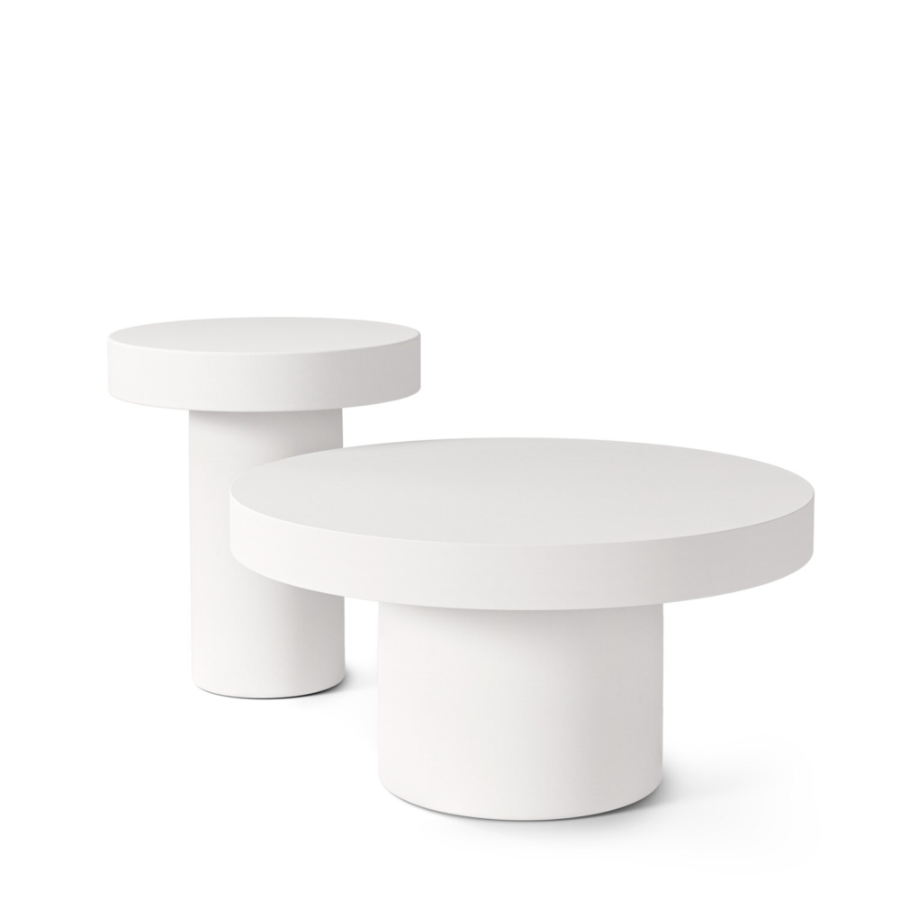 Mesa centro DONATO blanco - Imagen 4