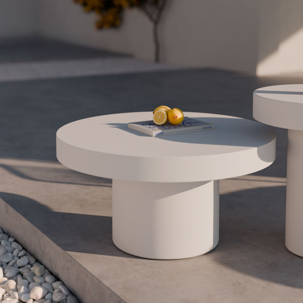 Mesa centro DONATO blanco - Imagen 2