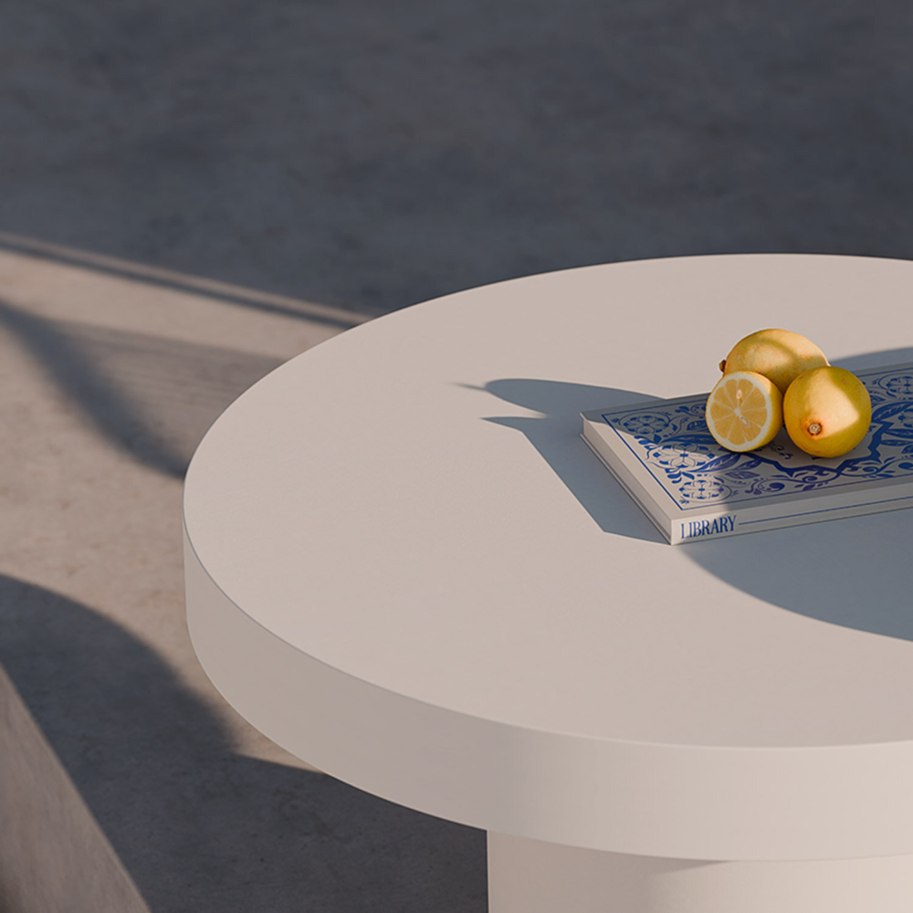 Mesa centro DONATO blanco - Imagen 5