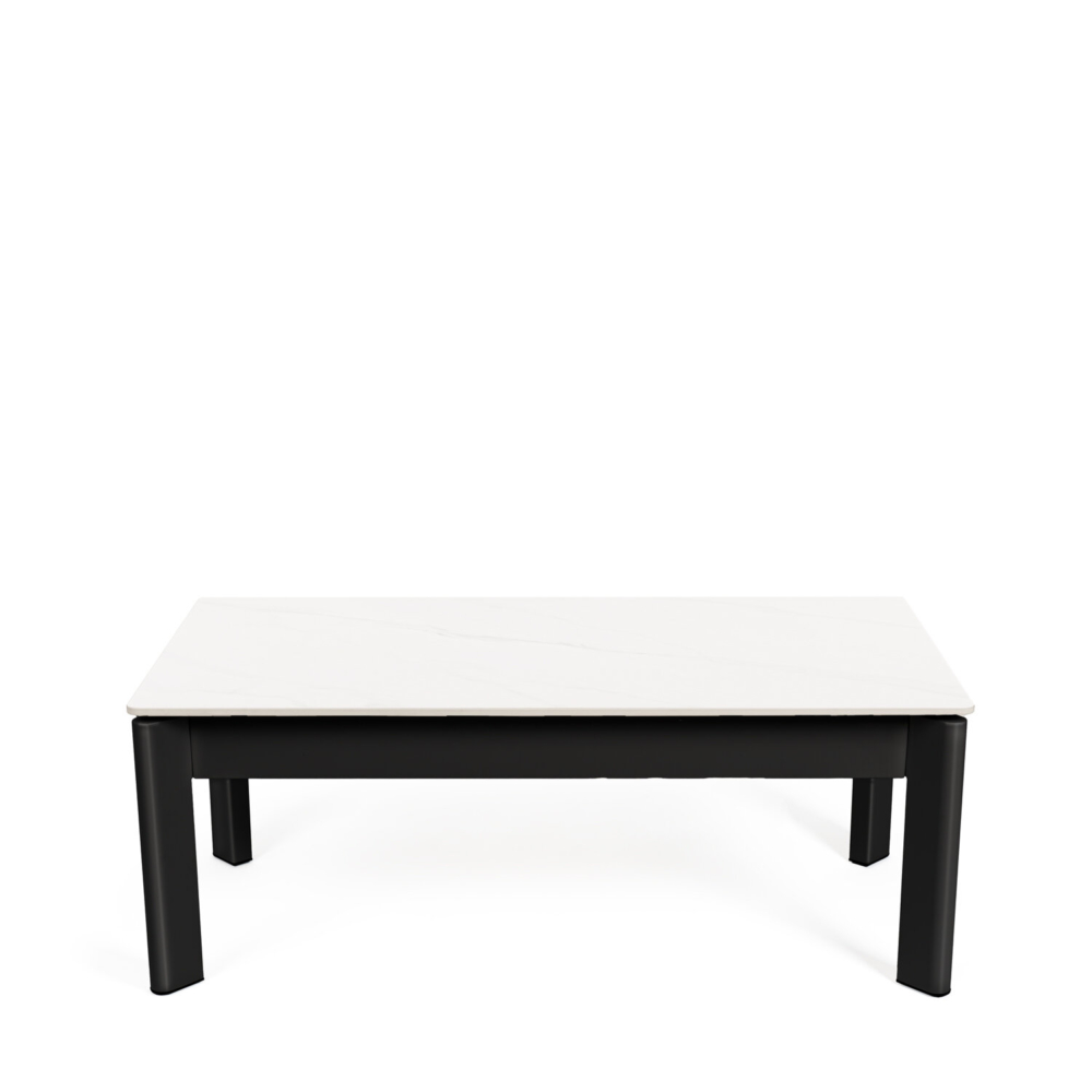 Mesa centro elevable ROLAND blanco/negro - Imagen 3