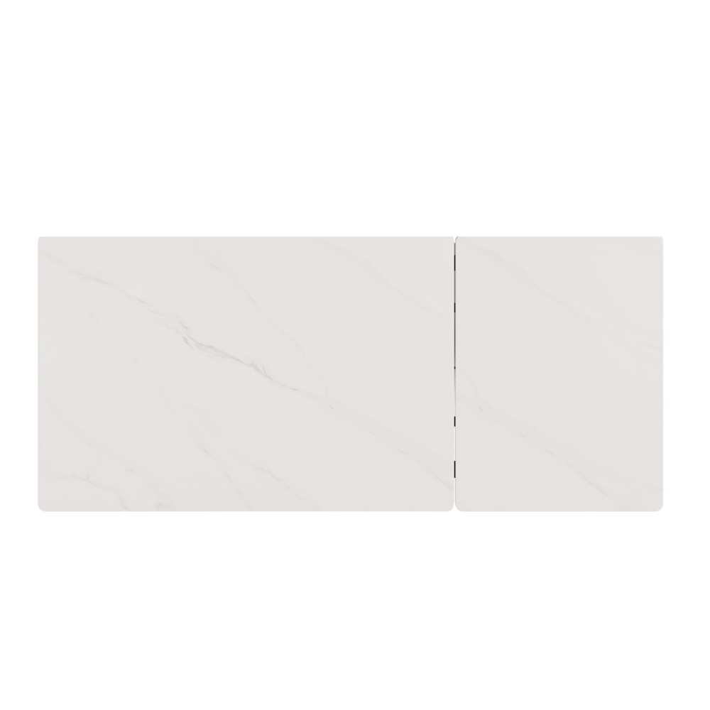 Mesa ext. CONSTANCE 140 blanco/negro - Imagen 8