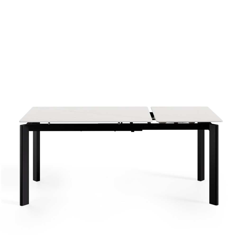 Mesa ext. CONSTANCE 140 blanco/negro - Imagen 3