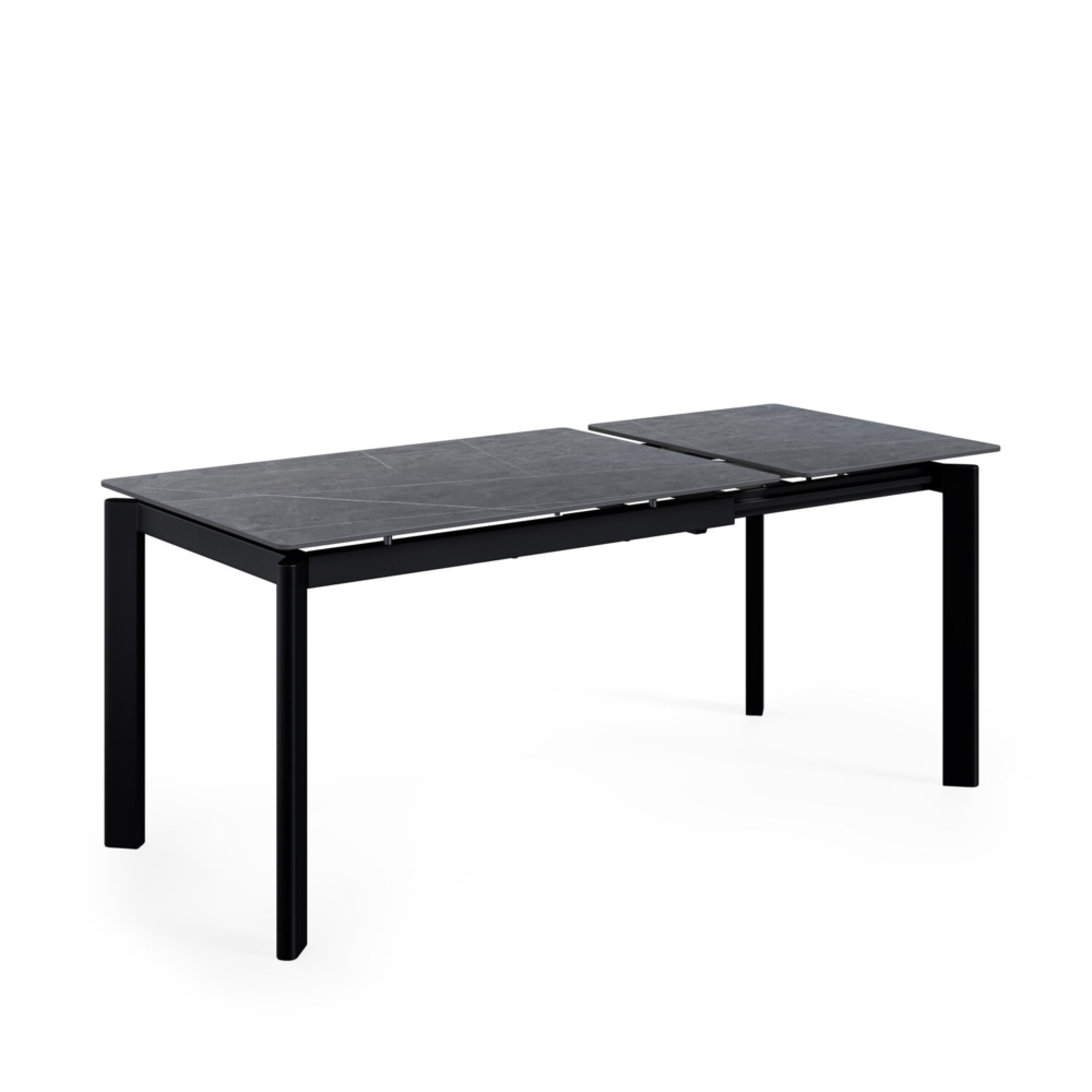 Mesa ext. CONSTANCE 140 gris/negro - Imagen 4