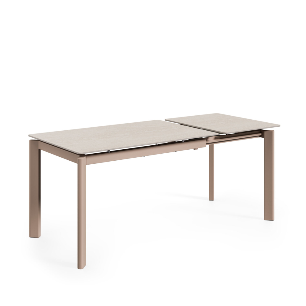 Mesa ext. CONSTANCE 140 travertino/beige - Imagen 4
