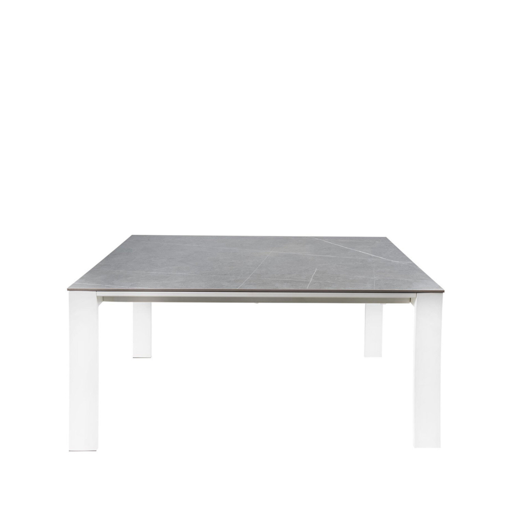 Mesa ext. JANET 140 gris/blanco - Imagen 2