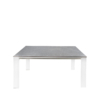 Mesa ext. JANET 140 gris/blanco - Imagen 2