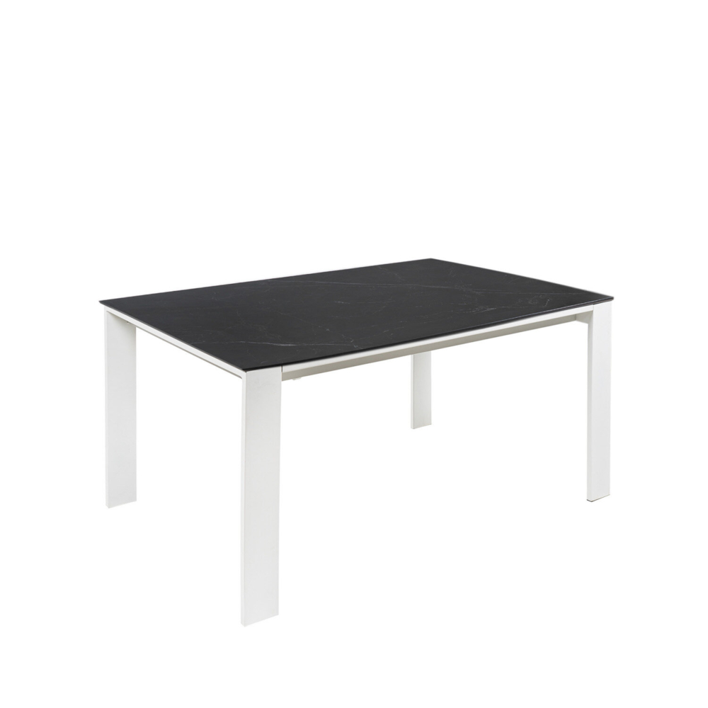 Mesa ext. JANET 140 negro/blanco - Imagen 1