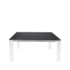 Mesa ext. JANET 140 negro/blanco - Imagen 2