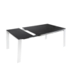 Mesa ext. JANET 140 negro/blanco - Imagen 3