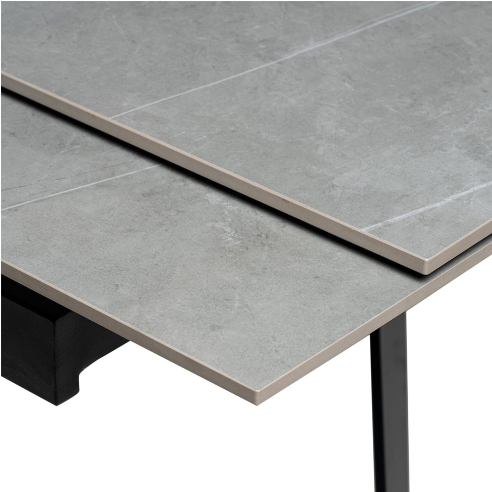 Mesa ext. KELLY 160 gris/negro - Imagen 8