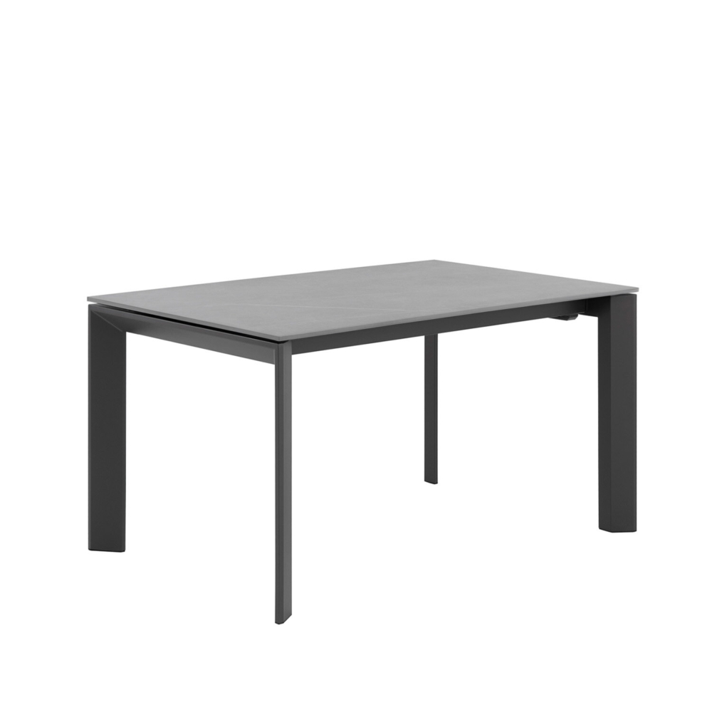 Mesa ext. LISA 140 gris/negro - Imagen 1
