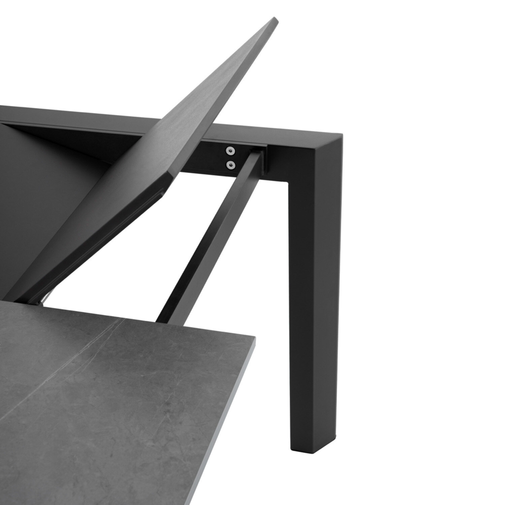 Mesa ext. LISA 140 gris/negro - Imagen 3