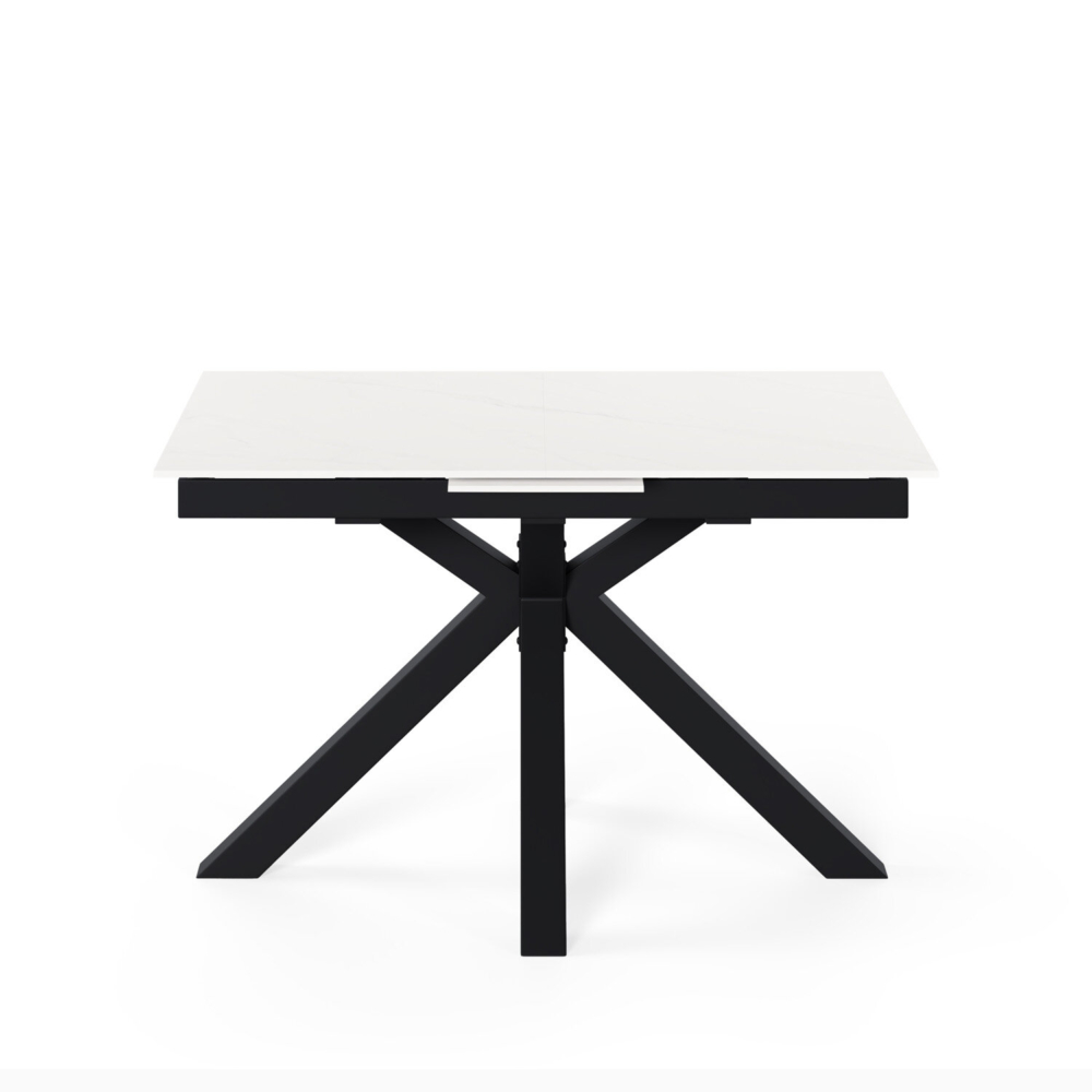 Mesa ext. LORI 140 blanco/negro - Imagen 2