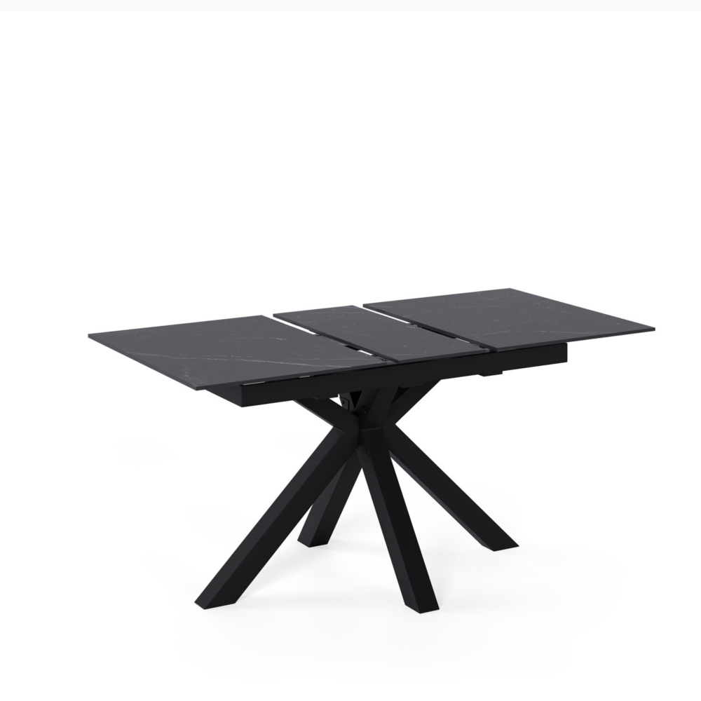 Mesa ext. LORI 140 negro/negro - Imagen 5