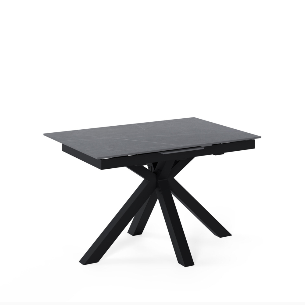 Mesa ext. LORI 160 gris/negro - Imagen 4