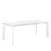 Mesa ext. TAMARA 160 blanco/blanco - Imagen 2