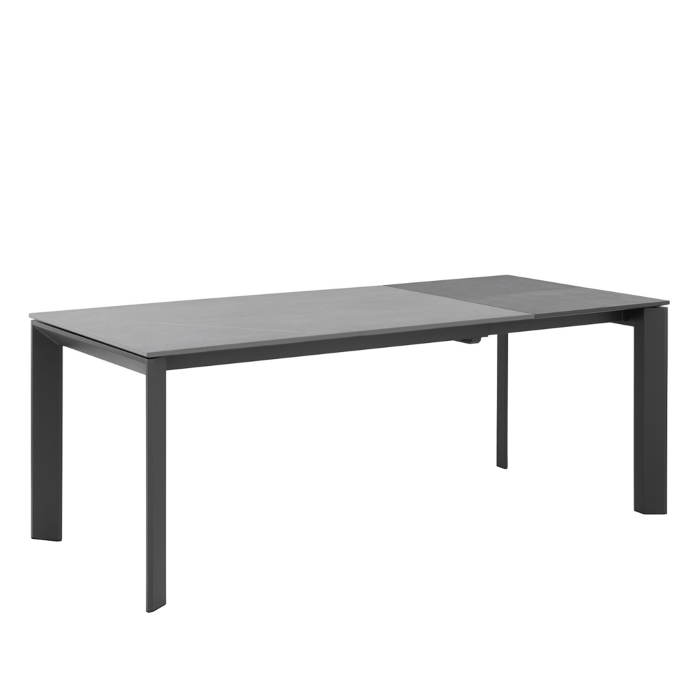 Mesa ext. TAMARA 160 gris/negro - Imagen 2