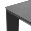 Mesa ext. TAMARA 160 gris/negro - Imagen 3