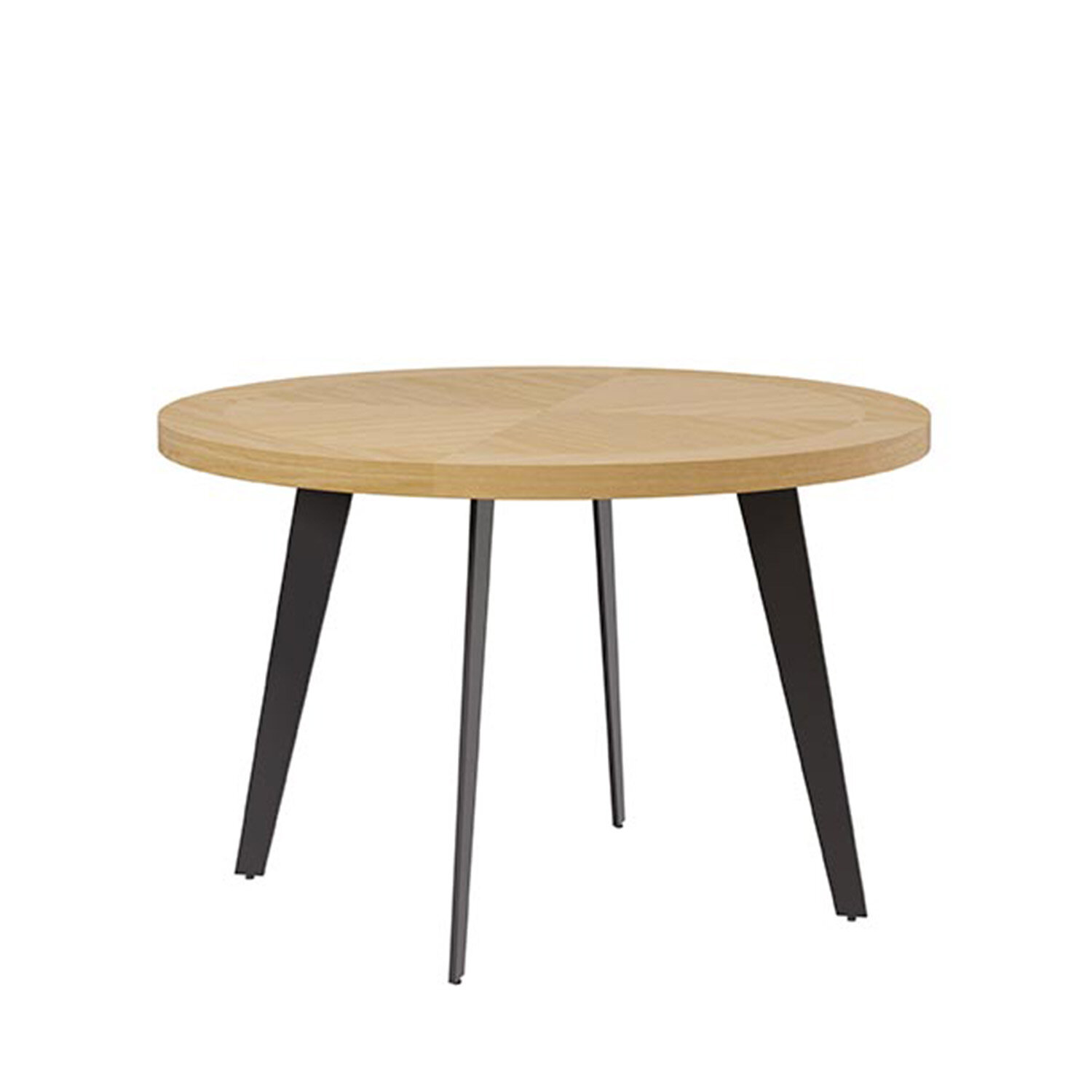 mesa-fija-amanda-120-roblenegro-1 Mesa fija AMANDA 120 roble/negro - Imagen 1