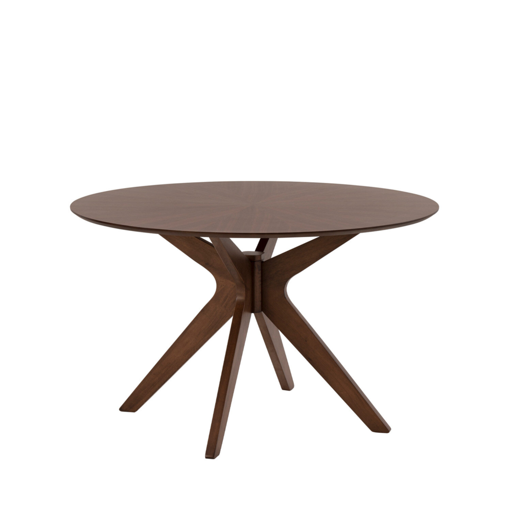 Mesa fija CARMEL 120 nogal - Imagen 1