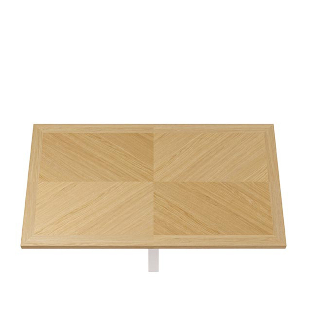 Mesa fija ELAINE 140x90 roble/blanco - Imagen 4