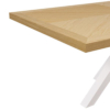 Mesa fija ELAINE 160x90 roble/blanco - Imagen 4