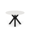 Mesa fija FIORELLA 100 blanco/negro - Imagen 2