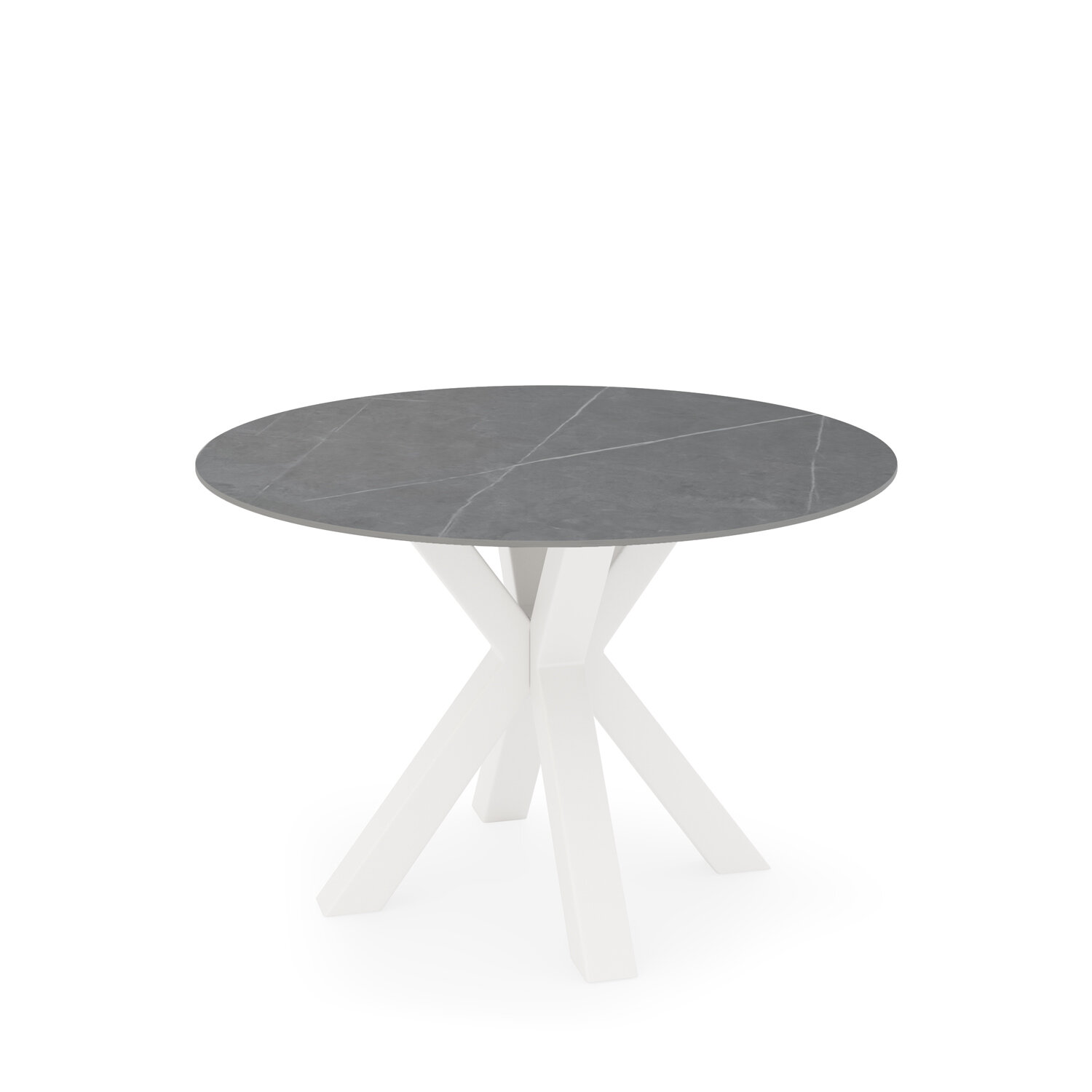 mesa-fija-fiorella-100-grisblanco-1 Mesa fija FIORELLA 100 gris/blanco - Imagen 1