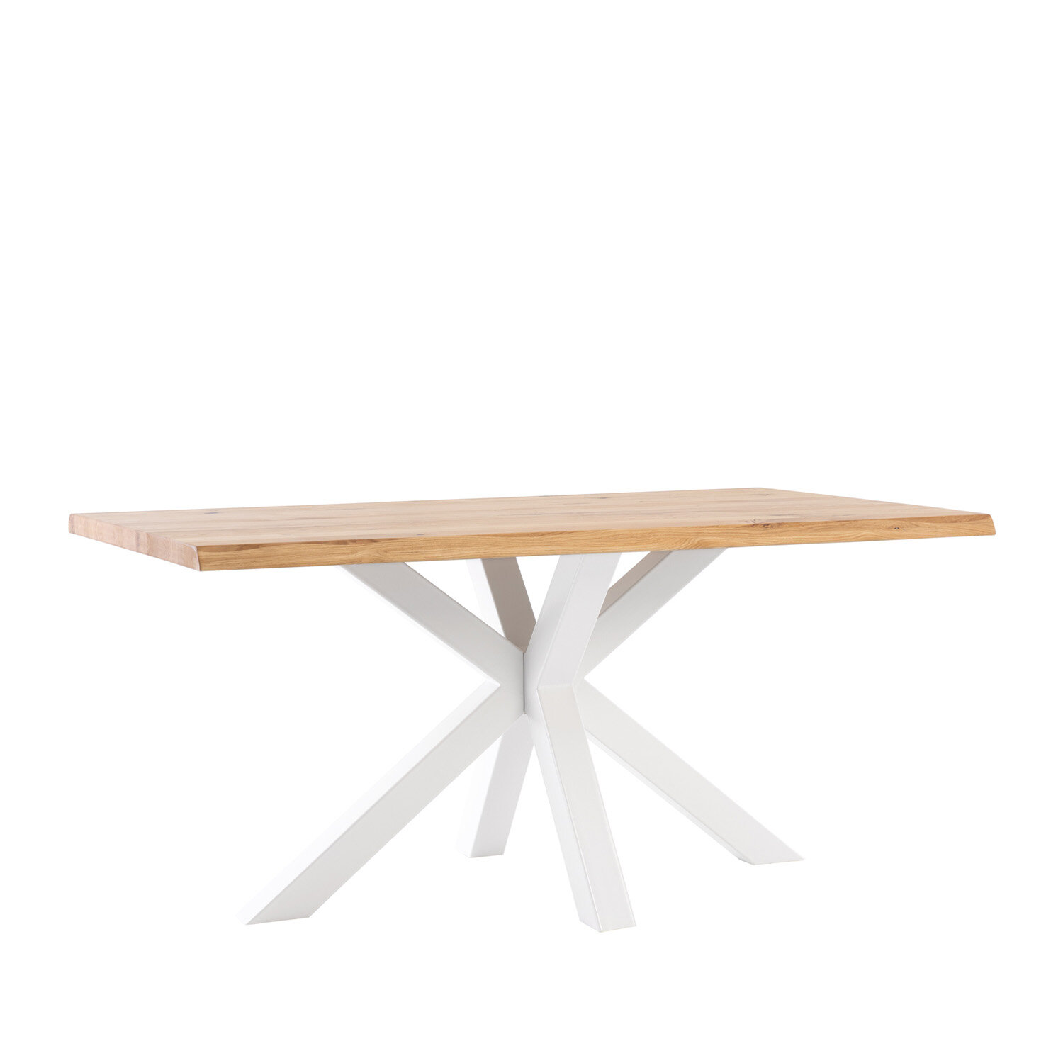 mesa-fija-grace-140-robleblanco-1 Mesa fija GRACE 140 roble/blanco - Imagen 1