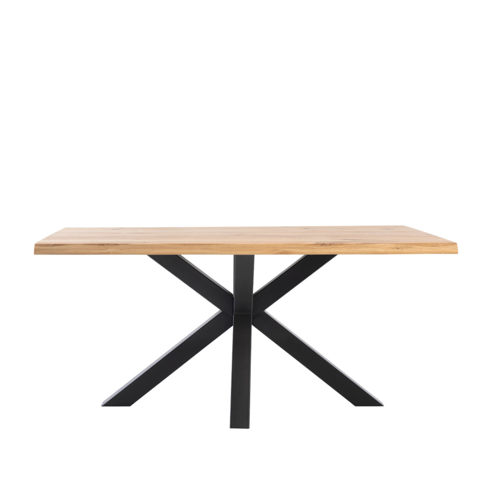 Mesa fija GRACE 140 roble/negro - Imagen 3