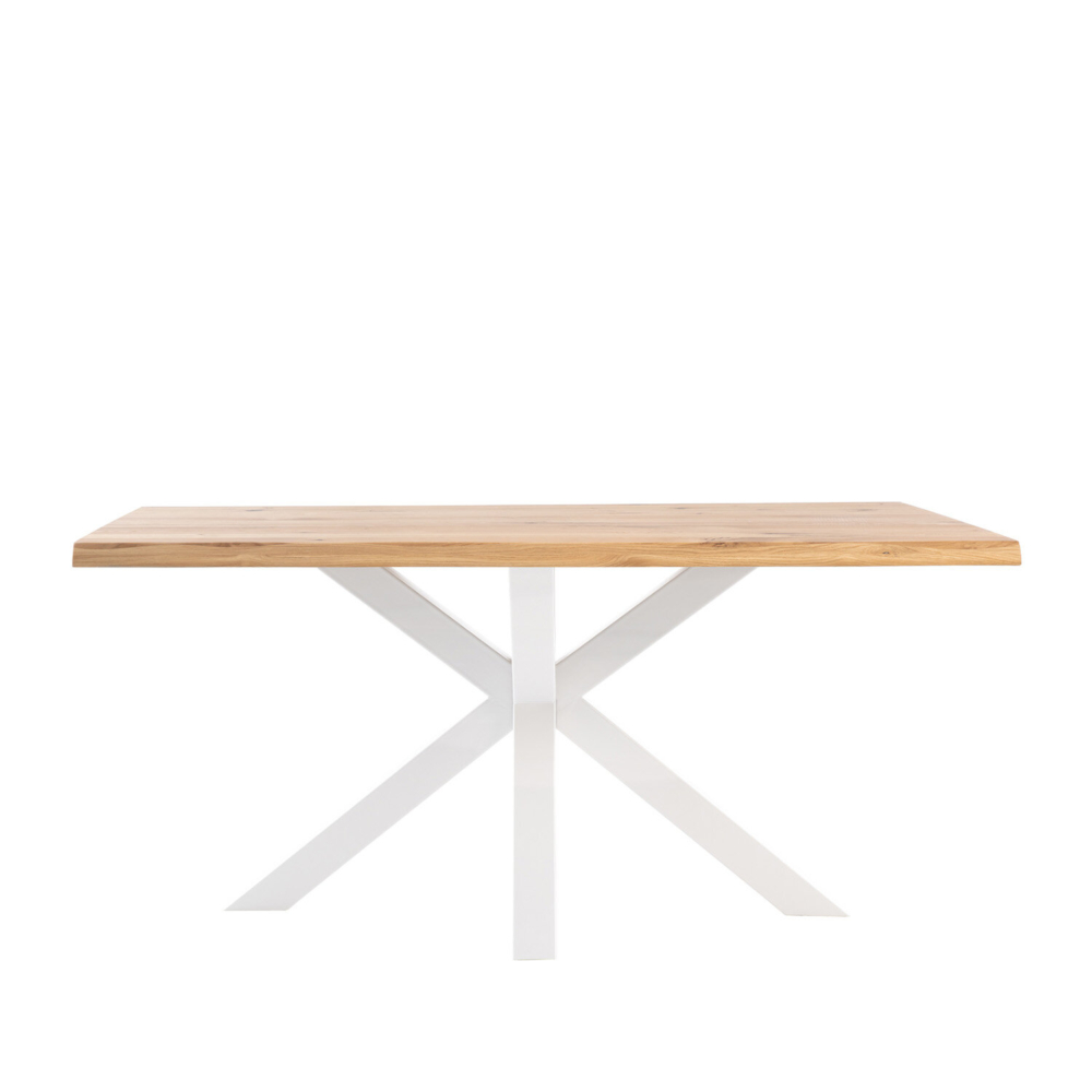 Mesa fija GRACE 180 roble/blanco - Imagen 2