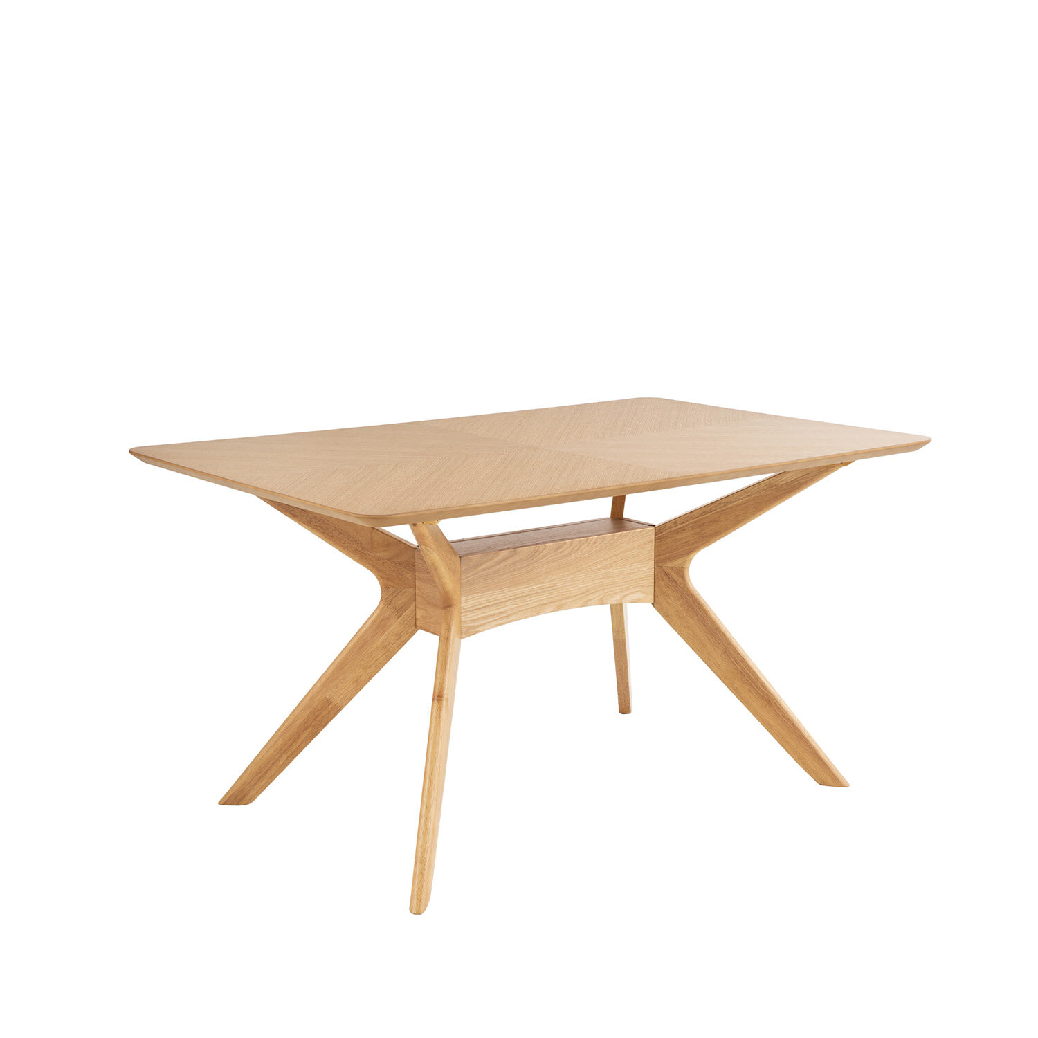 mesa-fija-helga-140-roble-1 Mesa fija HELGA 140 roble - Imagen 1