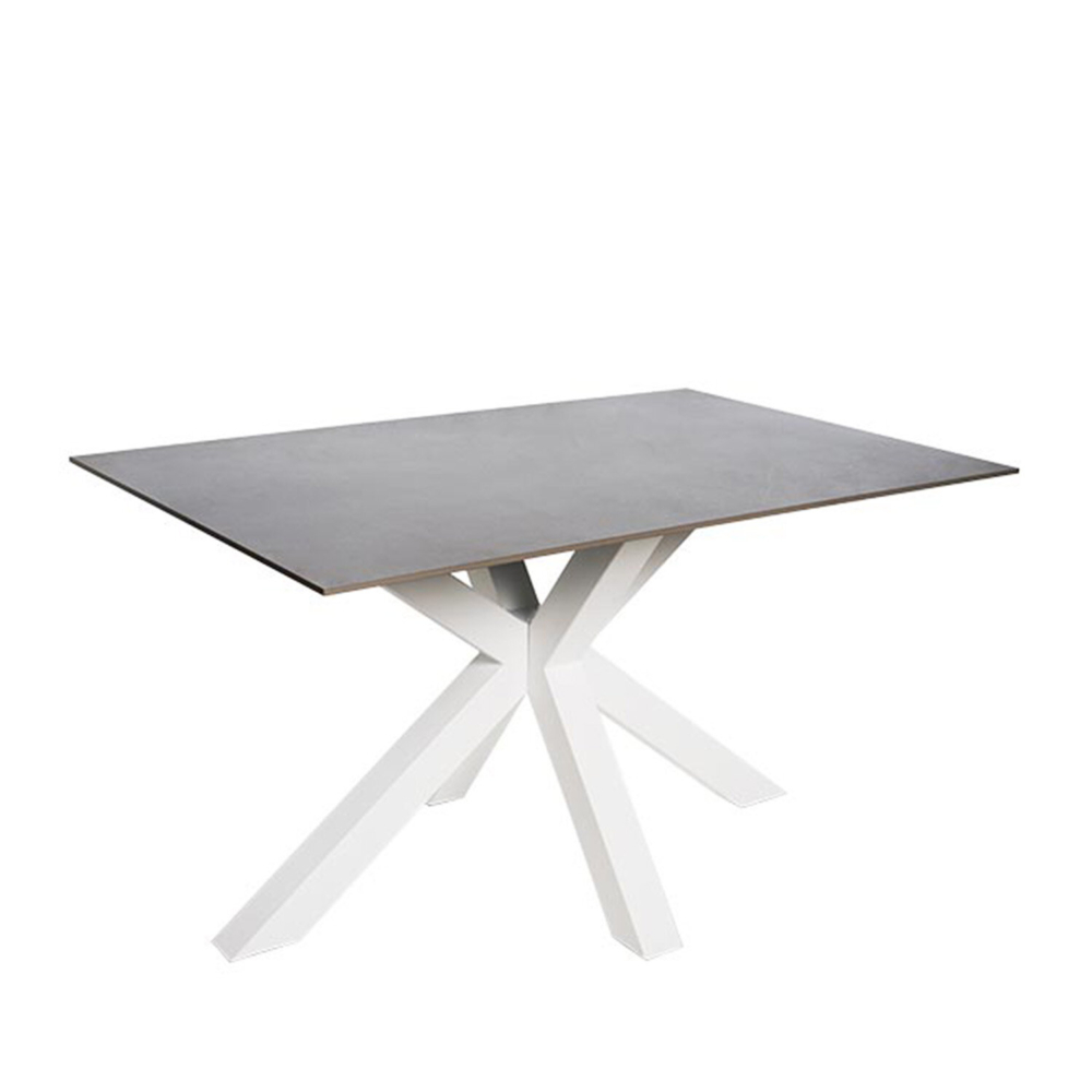 Mesa fija JOYCE 140 gris/blanco - Imagen 1