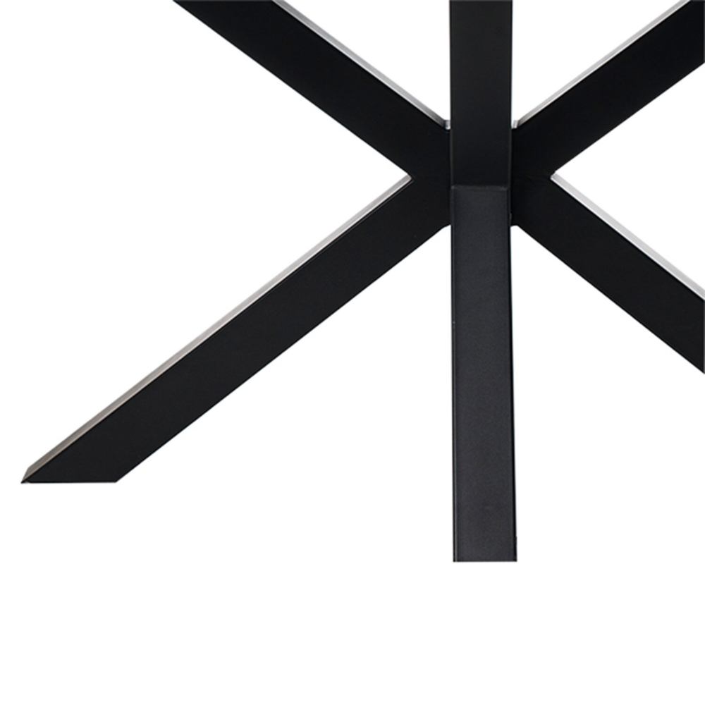 Mesa fija JOYCE 140 gris/negro - Imagen 4