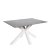 Mesa fija JOYCE 160 gris/blanco