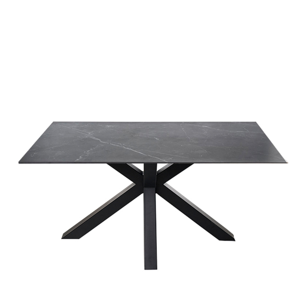 Mesa fija JOYCE 160 negro/negro - Imagen 2