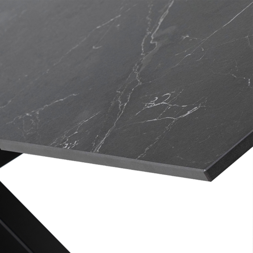 Mesa fija JOYCE 160 negro/negro - Imagen 3