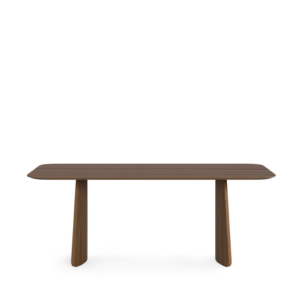 Mesa fija KIMBERLY 200 nogal - Imagen 2