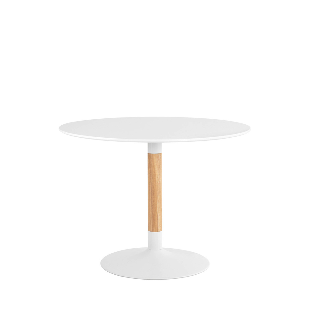 Mesa fija MIRA 120 blanco/roble - Imagen 1