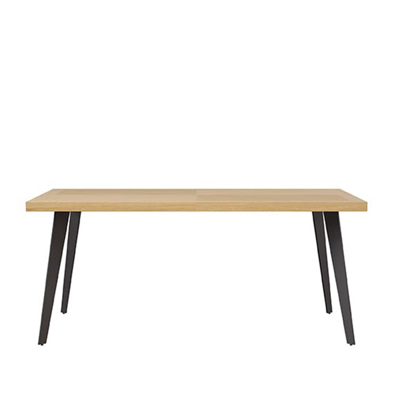 mesa-fija-randy-180x100-roblenegro-2 Mesa fija RANDY 180x100 roble/negro - Imagen 1