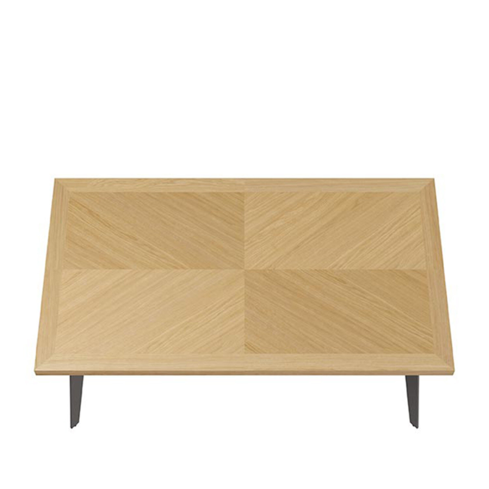 Mesa fija RANDY 200x100 roble/negro - Imagen 3