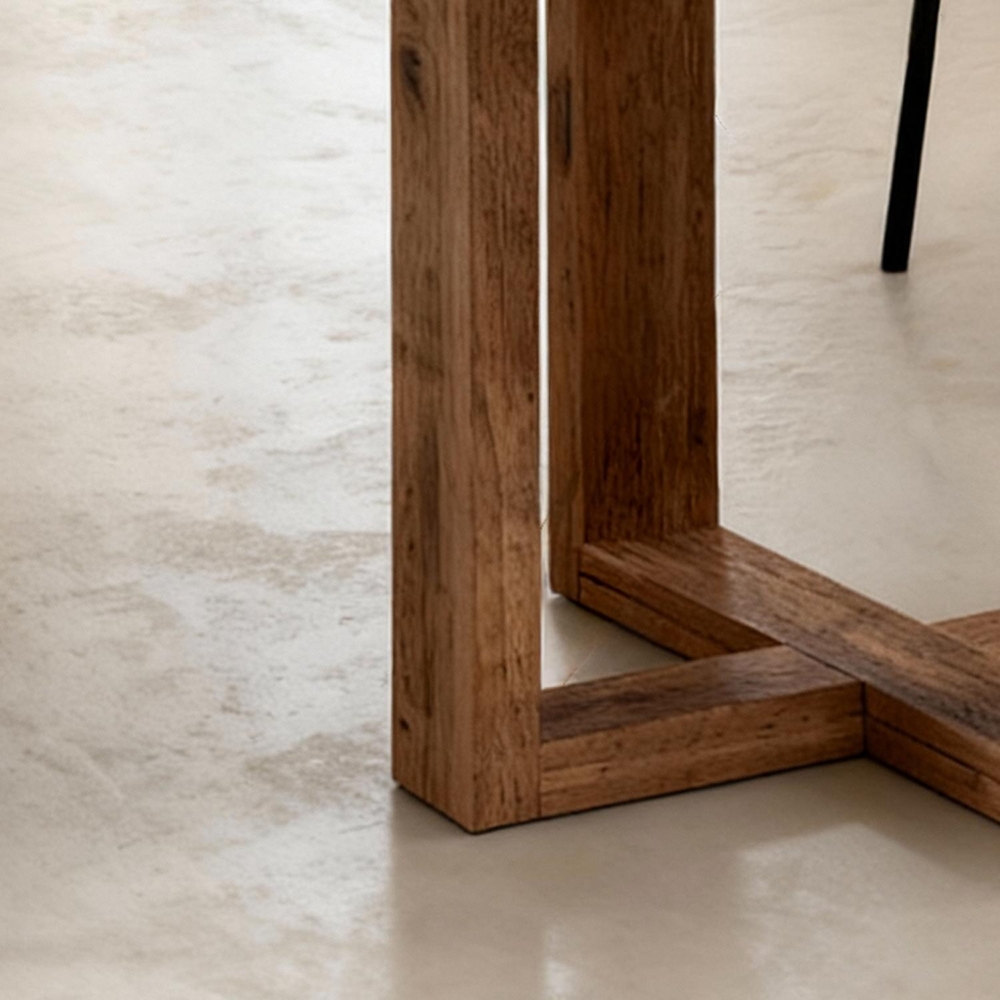 Mesa fija VIOLETTE 120 blanco-roble - Imagen 4