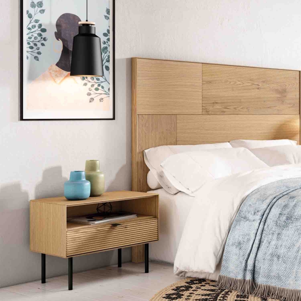 Mesita baja 60 TULSA roble - Imagen 5