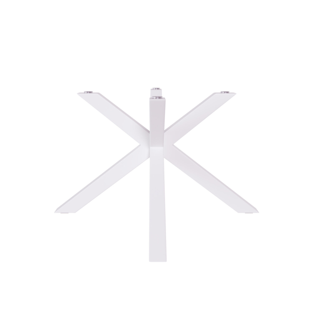 PATA W+ blanco (mesa rectangular cristal) - Imagen 2