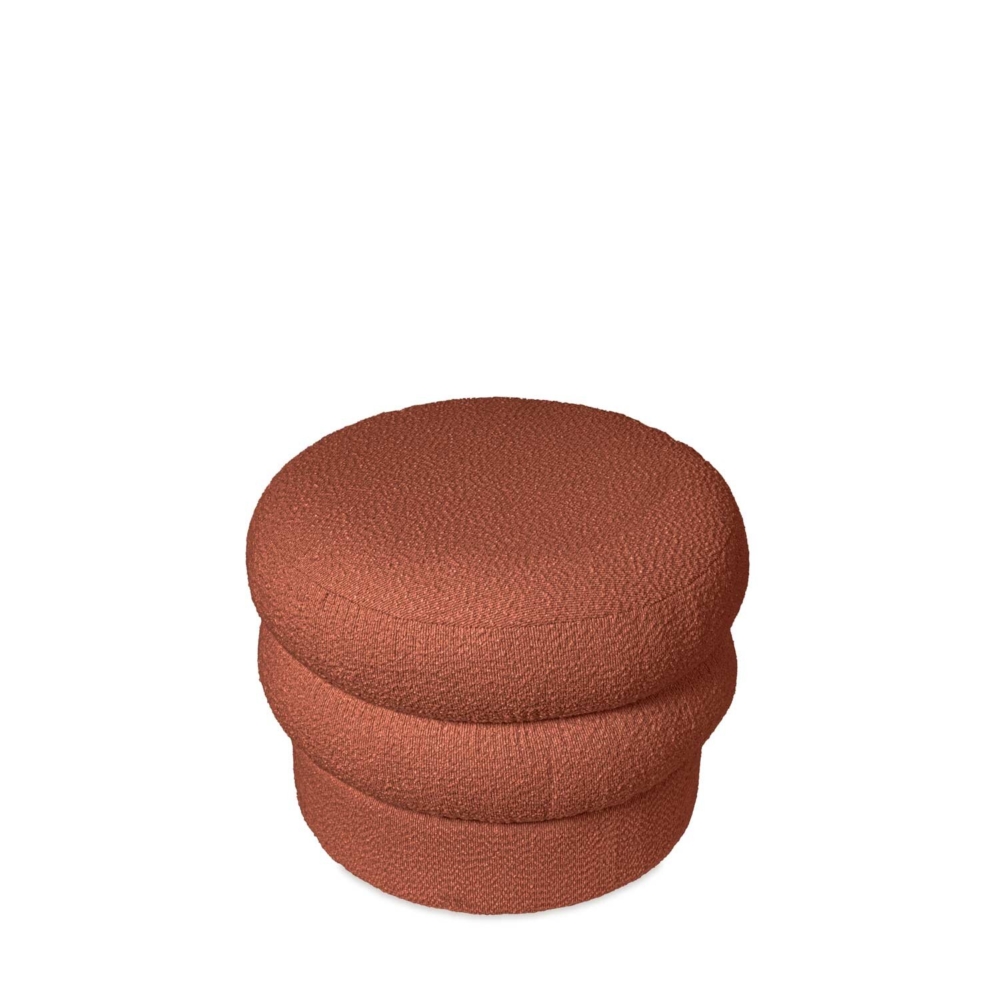Puff ELLIOT terracota - Imagen 1