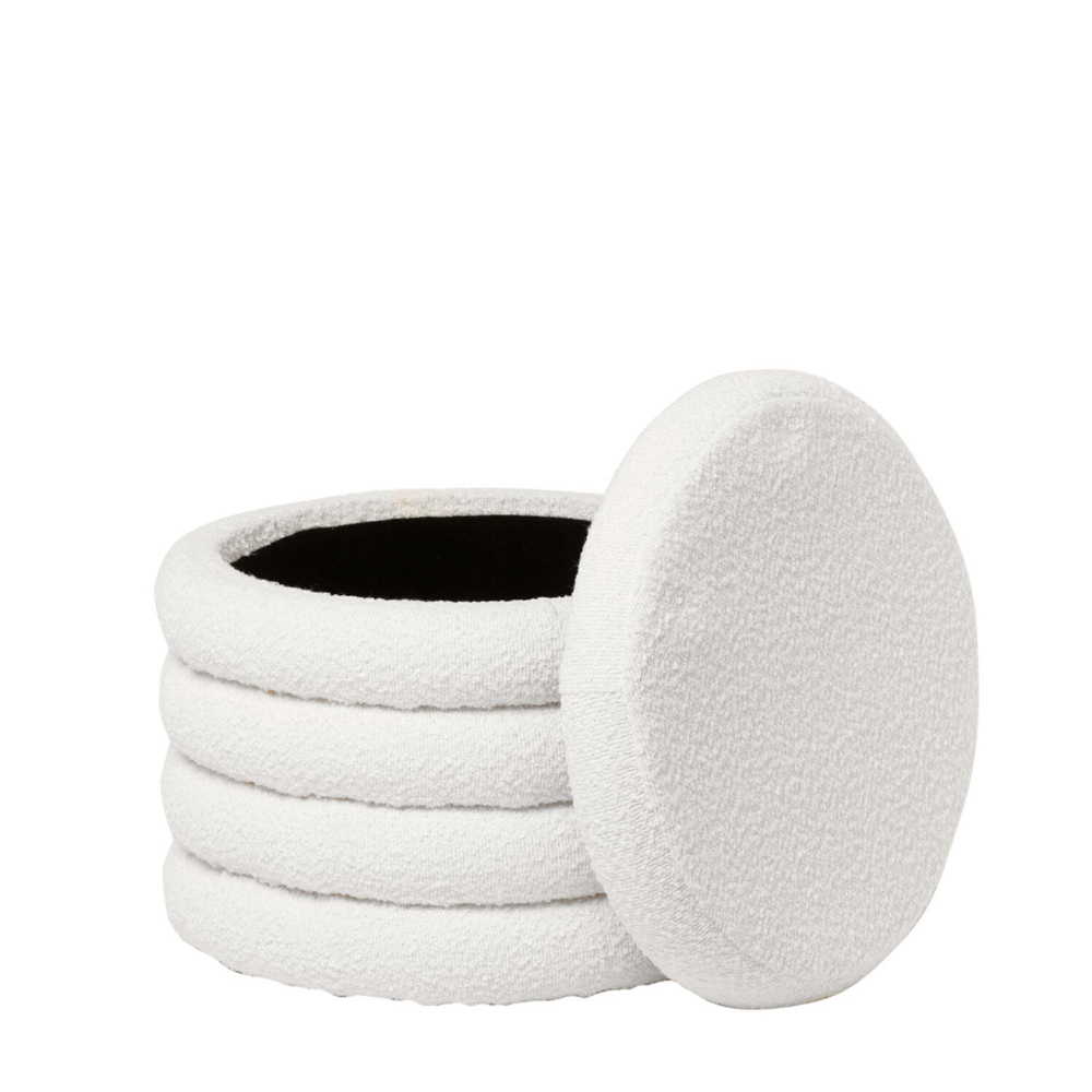 Puff HARRY blanco - Imagen 3