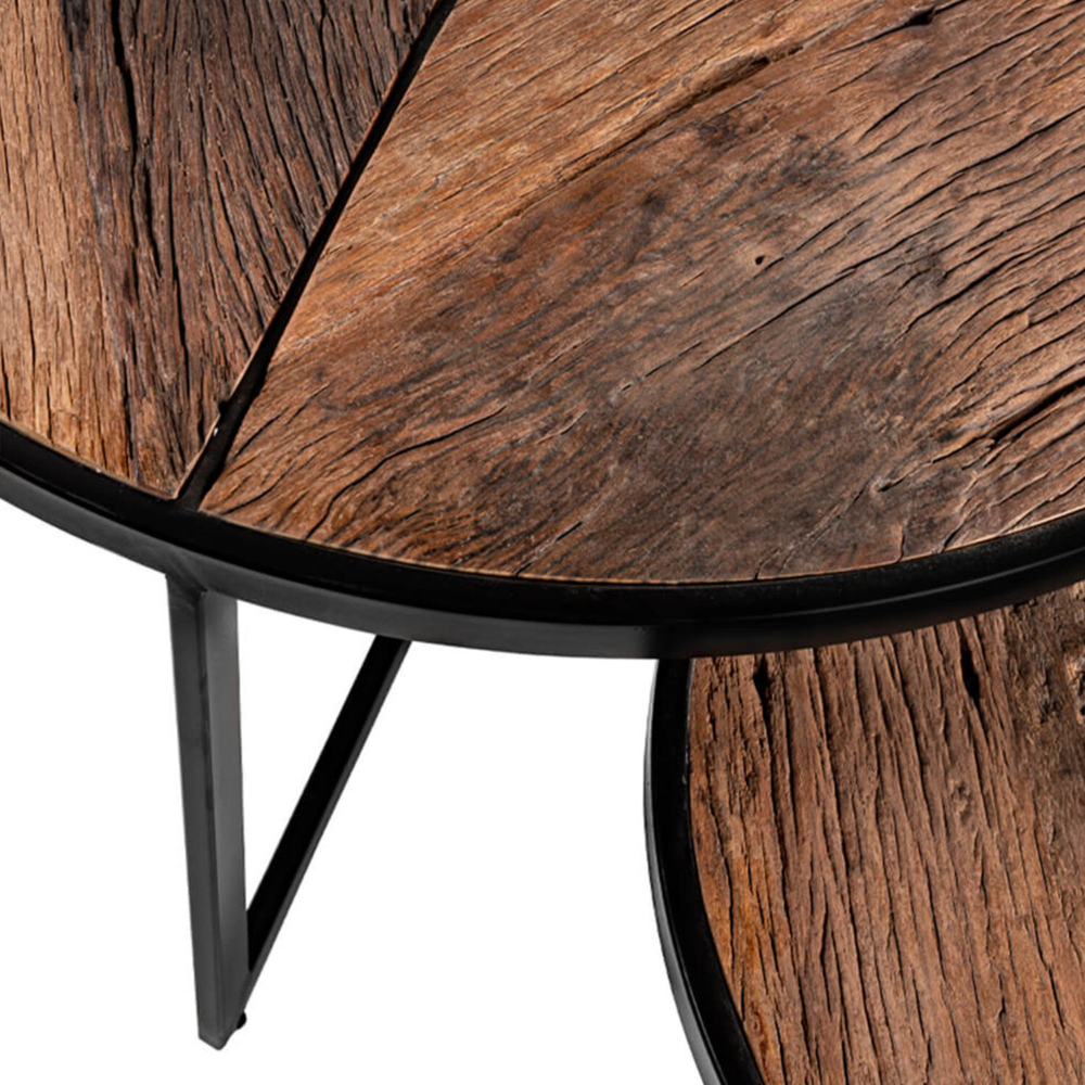 Set mesas centro KIAN madera - Imagen 3